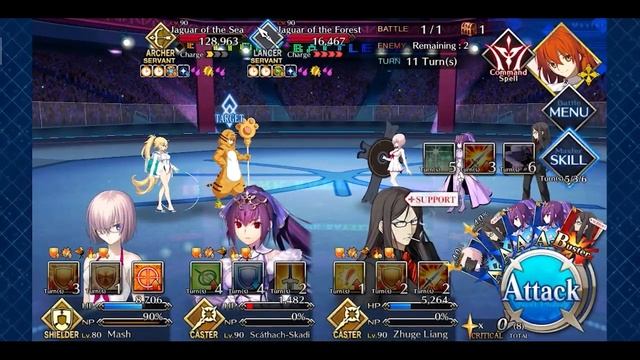 【Fate/Grand Order】Battle in New York Exhibition Quest - Welcome to Jaguar Country смотреть онлайн