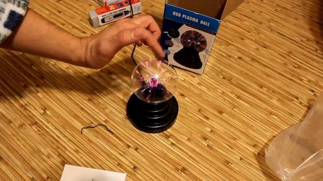 USB плазменный шар USB Plasma Ball 101gadget com смотреть онлайн