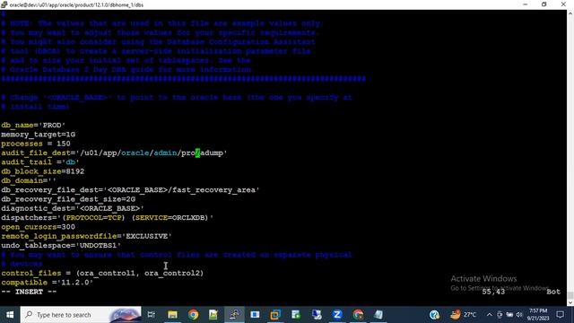 oracle database 12c creation using manual method смотреть онлайн