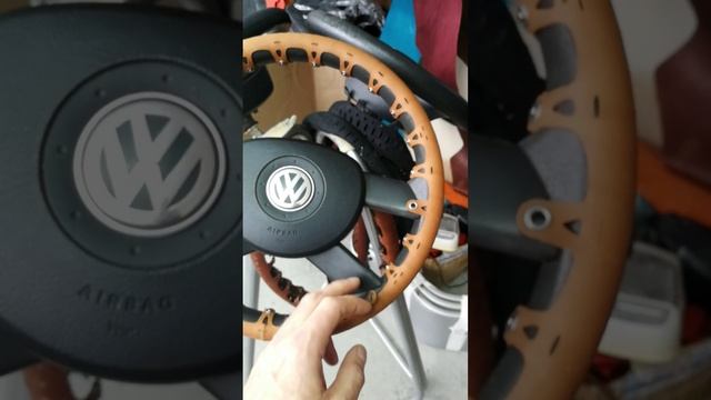 Идеальный кожаный чехол на руль. Этот чехол идет в производство!