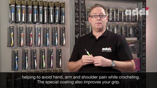 addiSwing ergonomische Häkelnadeln, Produktvideo - ergonomical crocht hook addiSwing, product video смотреть онлайн