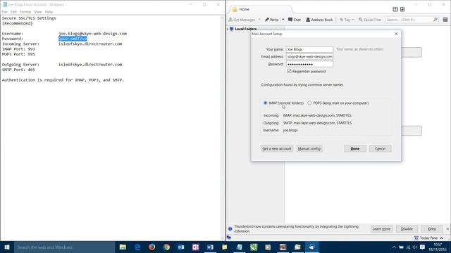 Email Account Setup | IMAP | Thunderbird смотреть онлайн