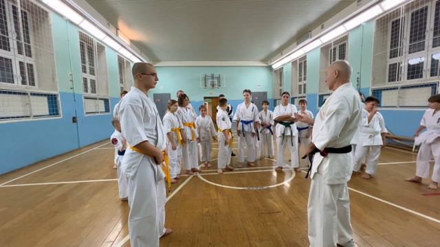 Мастерская Кумитэ Кёкусинкай (69) Связка Лоу - Цуки / Тест сильного удара / Кумитэ смотреть онлайн