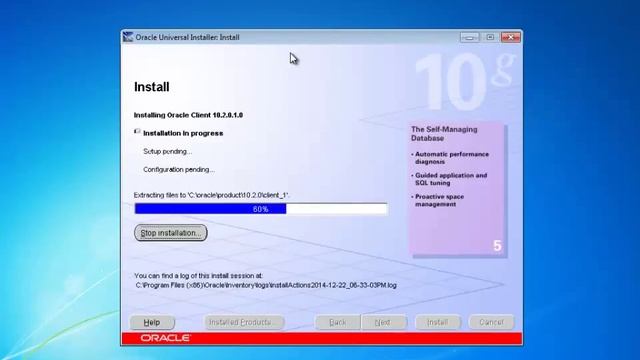 how to install Oracle clients 10gR2 on Windows 7 X64 смотреть онлайн