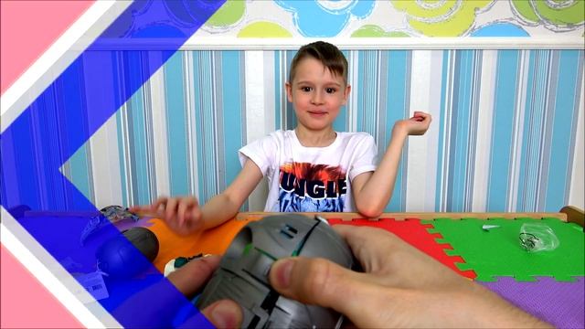 Распаковка игрушек. Игрушки Биопод Bionic. Видео для детей. смотреть онлайн