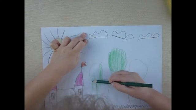 Рисуем замок смотреть онлайн