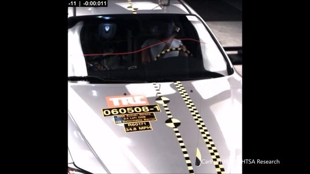 2004-2006 Suzuki Verona / Chevrolet Epica Moderate Overlap Crash Test (56 Km/h) смотреть онлайн