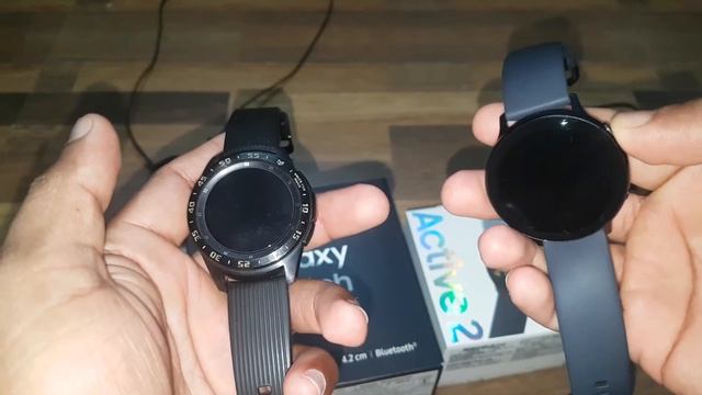 COMPARING GALAXY WATCH 42MM AND WATCH ACTIVE 2 смотреть онлайн