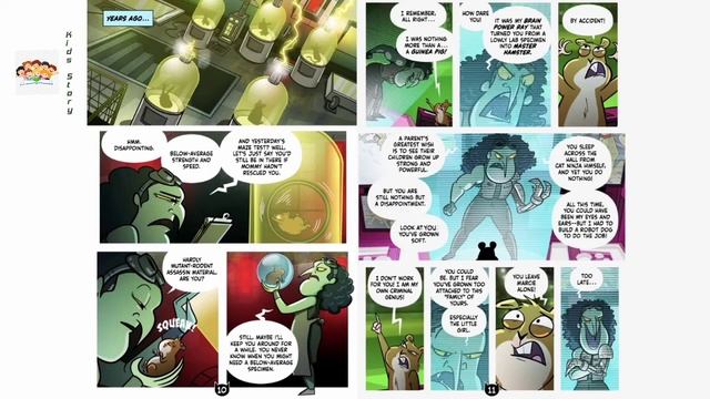 Kids Story with mural - Cat Ninja Book 4 - The Life and Times of the Fury Roach смотреть онлайн