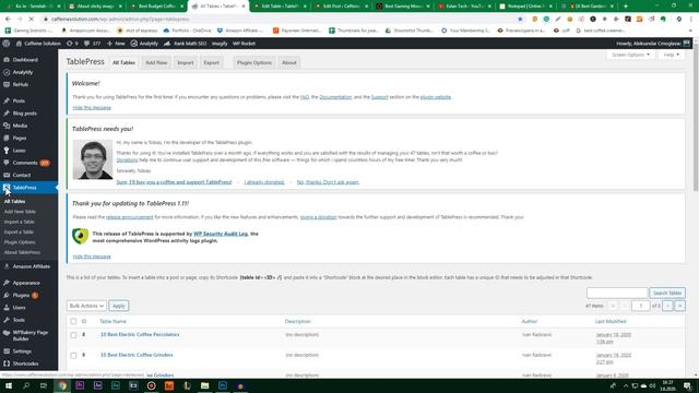 How to Add a Table Header Inside your WP like 10Beasts - Part 2/2 смотреть онлайн