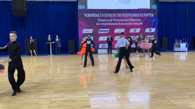 Храпко Константин Кухаренко Дарья CHA | Школа танца для детей и взрослых UNISON | Бобруйск смотреть онлайн