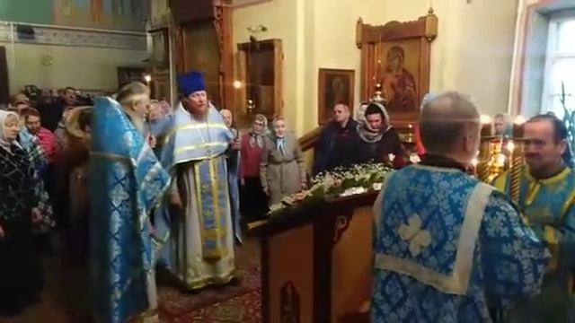 2019 Славление на службе Введения во храм Пресвятой Богородицы смотреть онлайн