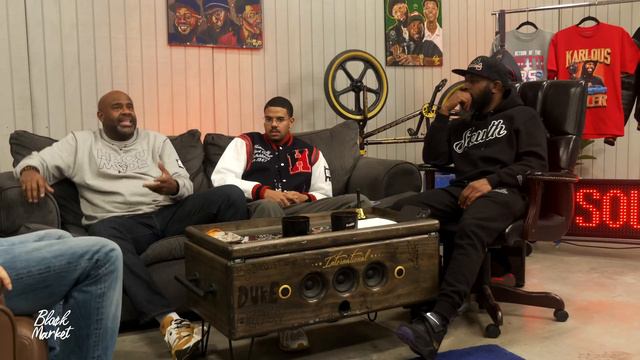 Black Market with Gerard, Tahir Murray, Karlous Miller and Clayton English смотреть онлайн
