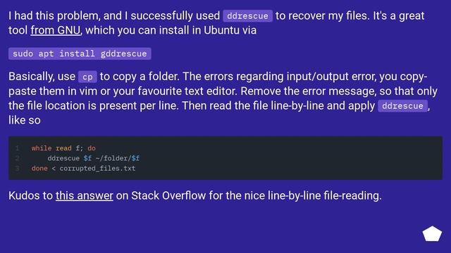 How to interpret and fix a Input/output error in Linux? смотреть онлайн