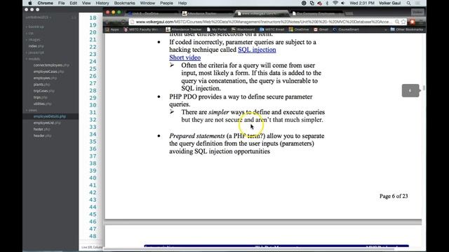 wdm6.2 PDO Concepts; Connecting; Running Query; Get results смотреть онлайн