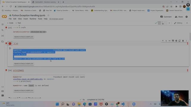 Tutorial 17: Python Exception Handling for beginners смотреть онлайн