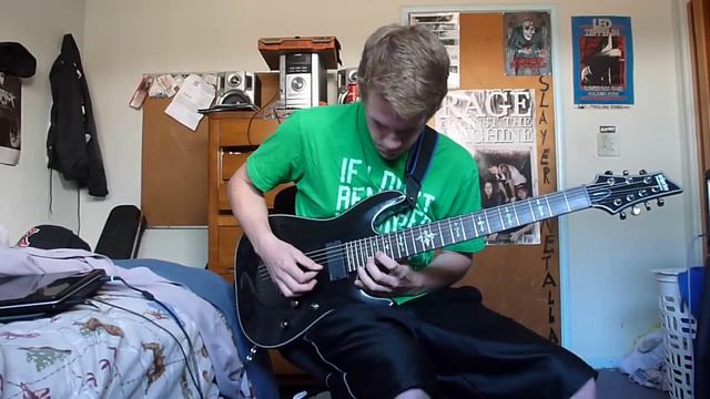 "Elysium" by Chelsea Grin; Guitar cover смотреть онлайн
