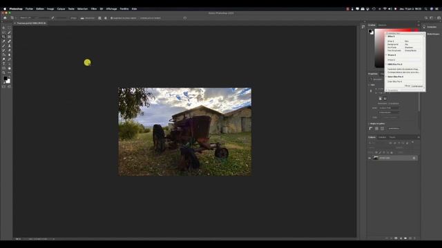 Les fichiers liés dans photoshop et Illustrator (PANNEAU LIENS) смотреть онлайн