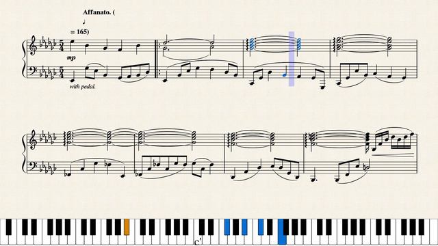 Calamity Mod OST | Left Alone | Piano solo (sheet music) смотреть онлайн