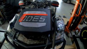 Вынос радиатора для квадроцикла ODES