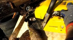 Чемпион 362, наказывает штиля и своего владельца. CHAMPION 326, обзор, поломки.Самая мощная пила.