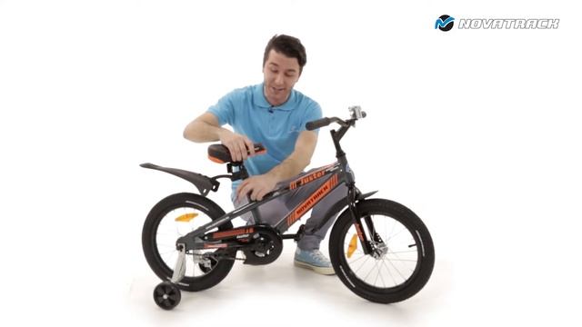 Велосипед Novatrack Juster 16" 2016 смотреть онлайн