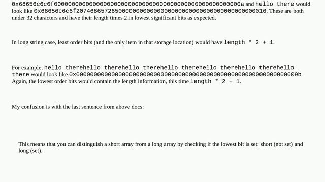 Ethereum: Confusion with layout of string variables in storage смотреть онлайн