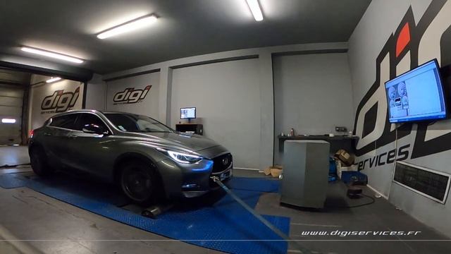 Infiniti Q30 2.0 Turbo 211cv AUTO Reprogrammation Moteur @ 237cv Digiservices Paris 77 Dyno смотреть онлайн