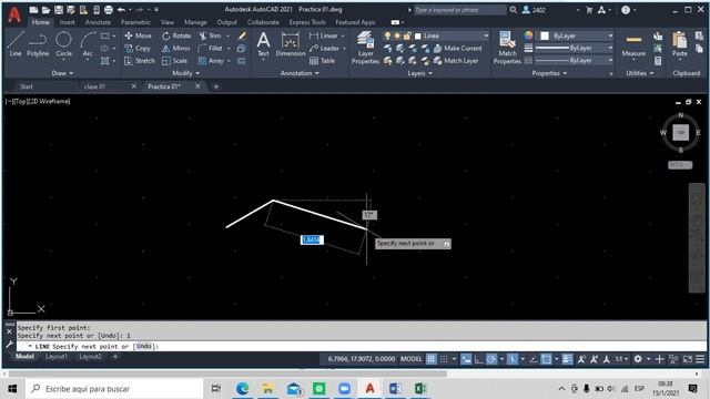 CLASE 1 BASICO AUTOCAD 2021 UNI смотреть онлайн