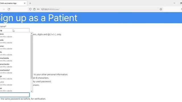 Child Vaccination Management System - Django Python Application смотреть онлайн