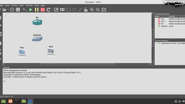 How to Install GNS3 on Linux Mint 20.3 | SYSNETTECH Solutions смотреть онлайн