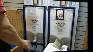 Кнопка GROHE. Первая ошибка при установке инсталляции Grohe. Grohe button.