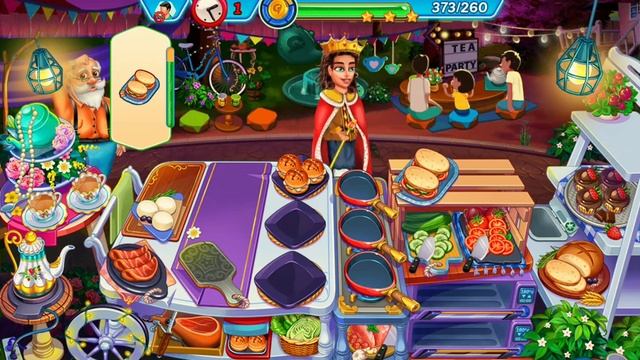 Cooking Party best game Level 11,12, Restaurant Craze Chef Fever game смотреть онлайн