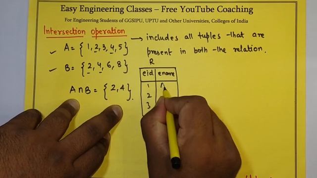 L30: Intersection in Database Relational Algebra | Intersect Operation with Example in DBMS смотреть онлайн