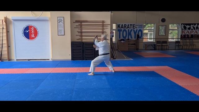 9 Akamine no nunchaku test (Moscow karate club Sakura)Boleslav Voishko 8 dan Karate IKA,1 dan Kobud смотреть онлайн
