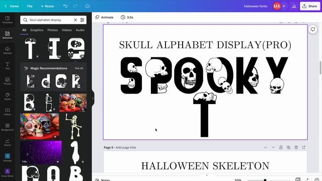 10 Spooky Halloween Fonts on Canva for Print on Demand смотреть онлайн