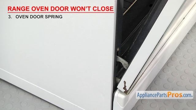 Range Oven Door Won’t Close - Top 4 Reasons & Fixes - Kenmore, Whirlpool, Frigidaire, GE & more смотреть онлайн