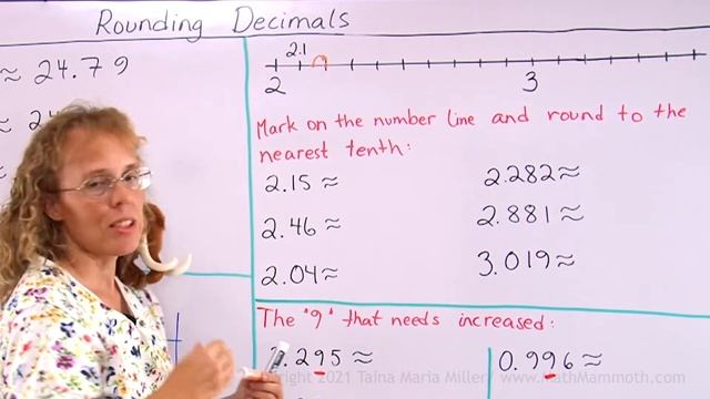 How to round decimals to a given place/digit (5th grade math) смотреть онлайн