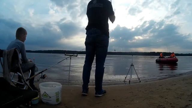 Неплохое закрытие летнего сезона с сыном! Погода - класс! смотреть онлайн