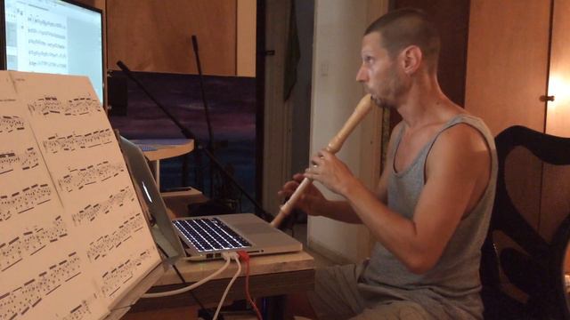 G.F.Handel - Sonata F Major - Siciliana-Allegro, Daniel Rubin - Recorder