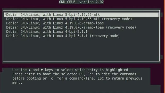 Banana Pi BPI-R2 runs debian 10 with grub (u-boot-2019.07 + kernel 4.19) смотреть онлайн