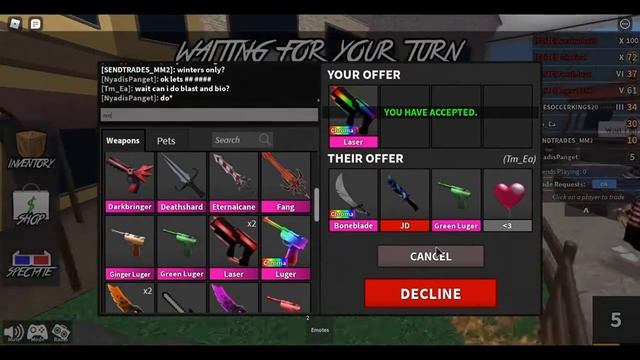 mm2 roblox (downgrading chroma laser) смотреть онлайн