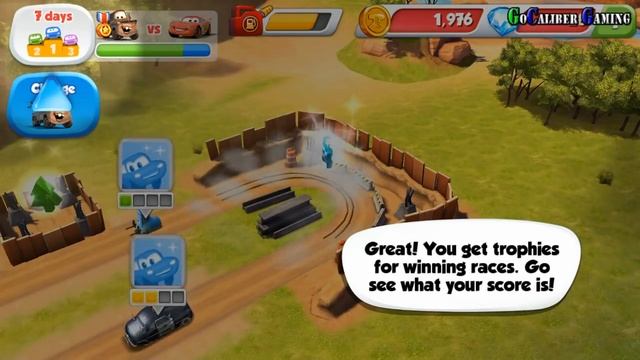Cars: Fast as Lightning Android Walkthrough - Part 6 - Mater Race Track смотреть онлайн