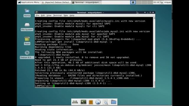 How to install LAMP in debian system from scratch смотреть онлайн