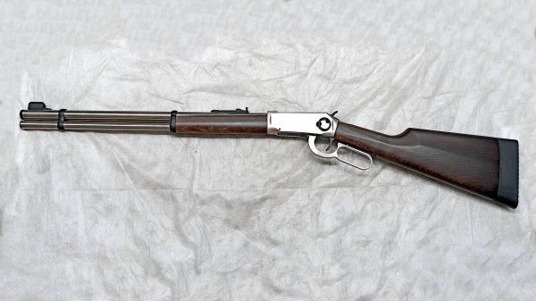 ПНЕВМАТИЧЕСКАЯ ВИНТОВКА - UMAREX WALTHER LEVER ACTION STEEL FINISH 4.5 ММ CO2 (88ГР.)