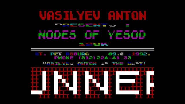 Nodes Of Yesod Crack Intro- [#zx spectrum demo site zxaaa.net] смотреть онлайн