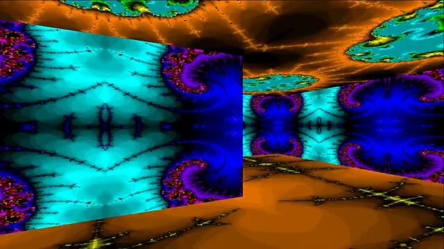 3D Maze screen saver (psychedelic textures) смотреть онлайн