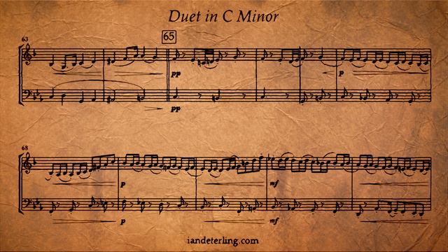 Duet for Clarinet and Bassoon in C Minor смотреть онлайн