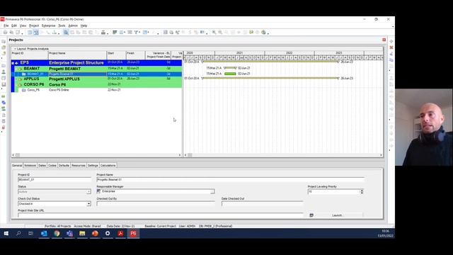 Anteprima del corso e-learning: Project Management - Oracle Primavera P6 смотреть онлайн