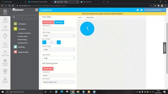 Epos Now Webinar - Table Set Up смотреть онлайн